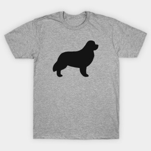 Newfoundland Dog Silhouette T-Shirt