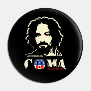 COMA - CULT OF MOB ART T-SHIRT Pin