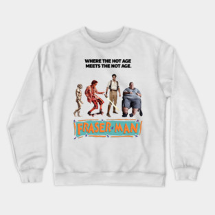 Fraser Man - Evolution of Brendan Fraser Crewneck Sweatshirt