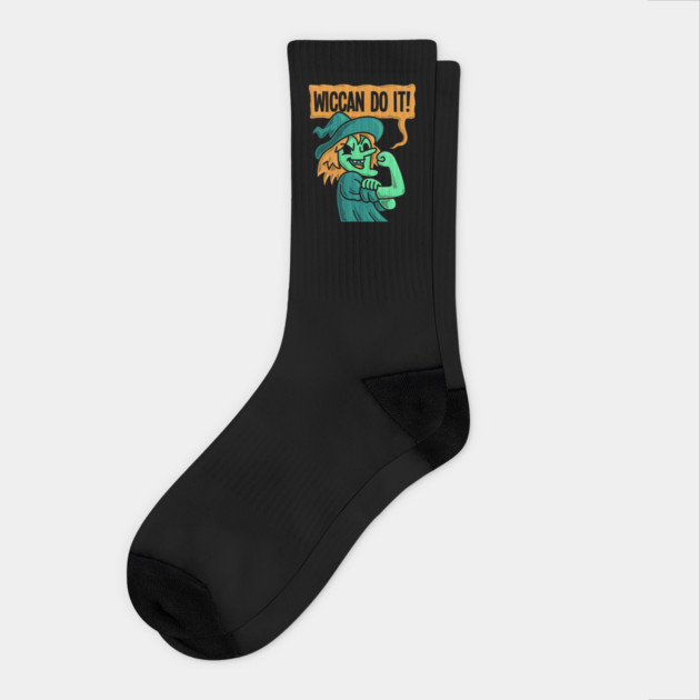 Wiccan Do It Socks by dumbshirts