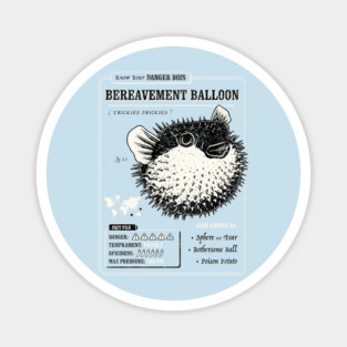 Bereavement Balloon Magnet