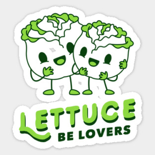 Lettuce Be Lovers Magnet