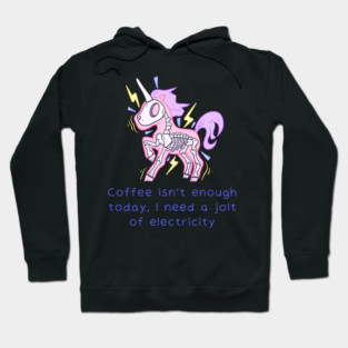 Wake me up unicorn Hoodie