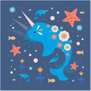 Narwhal Posters and Art