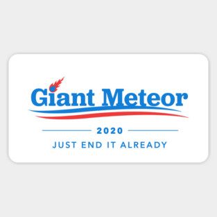 Giant Meteor 2020 Sticker