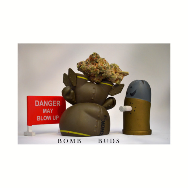 Bomb Buds - Weed Design by MrGreenGenes420