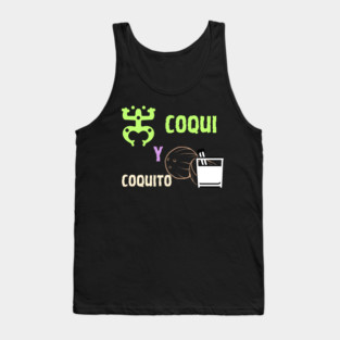 Coqui y Coquito 6 Tank Top