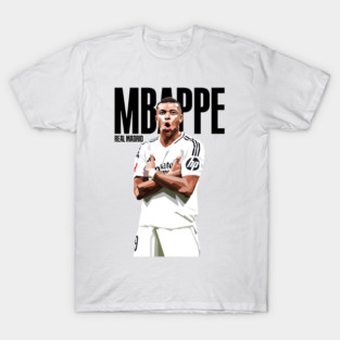 Mbappe Real Madrid Vector Art T-Shirt