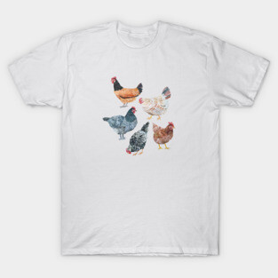 Flock of chickens T-Shirt