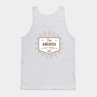 Pro America Anti Trump Tank Top