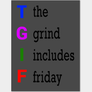 TGIF Posters and Art