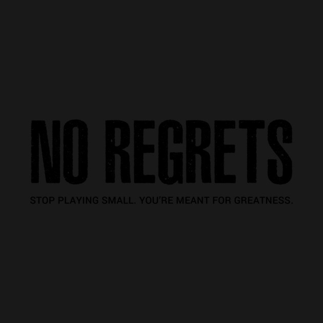 NO REGRETS by alblais