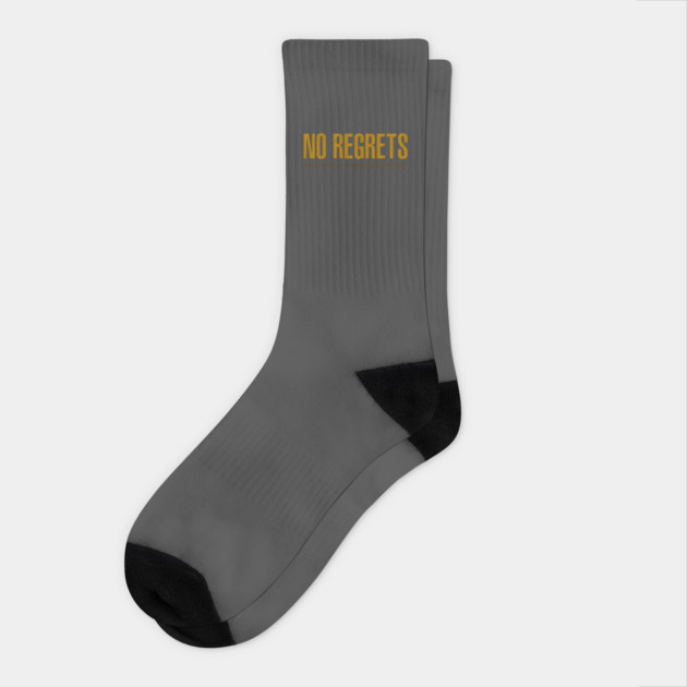 NO REGRETS Socks by alblais