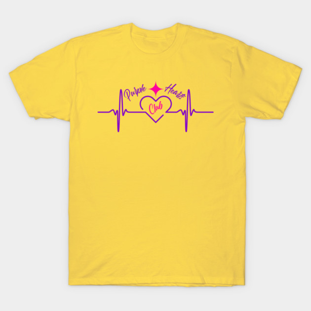 Purple Hearts Club T-Shirt by Purple Hearts