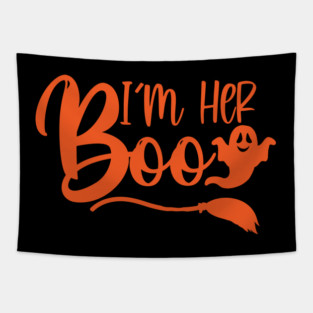 I'm Her Boo | Couples Matching Halloween Tapestry