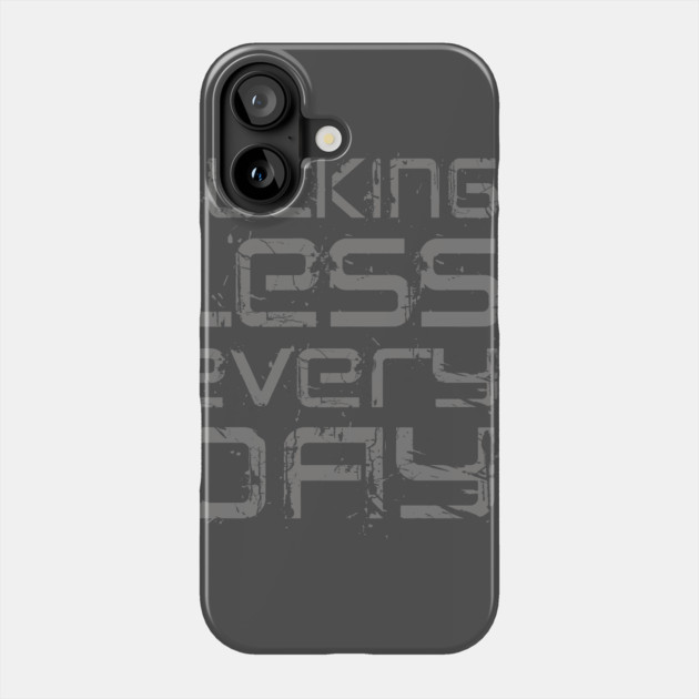 Sucking Less Every Day Phone Case by alblais