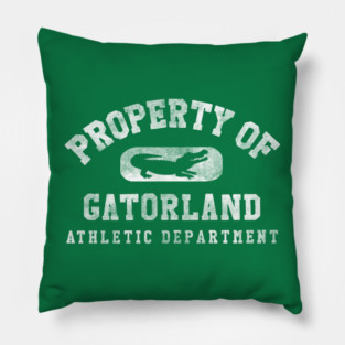 Gatorland Athletic Dept - distressed Pillow