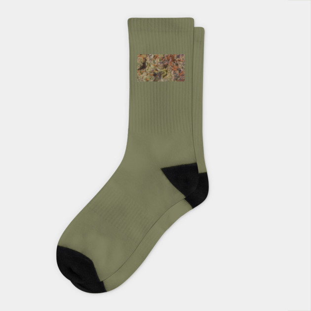 Strawberry C.R.E.A.M. Macro - Weed Design Socks by MrGreenGenes420