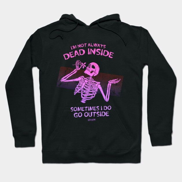Dead Inside Hoodie by Tommy Devoid