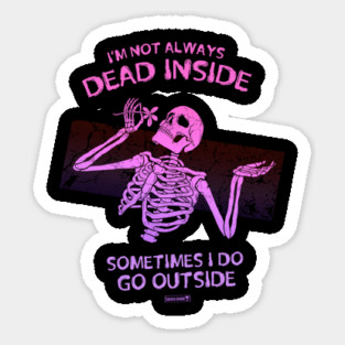 Dead Inside Sticker