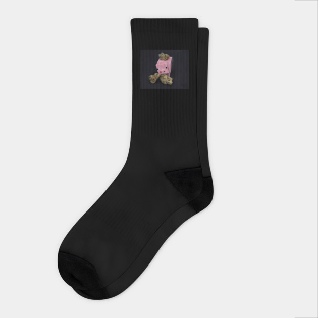 Lemon Vuitton Piggie - Weed Design Socks by MrGreenGenes420