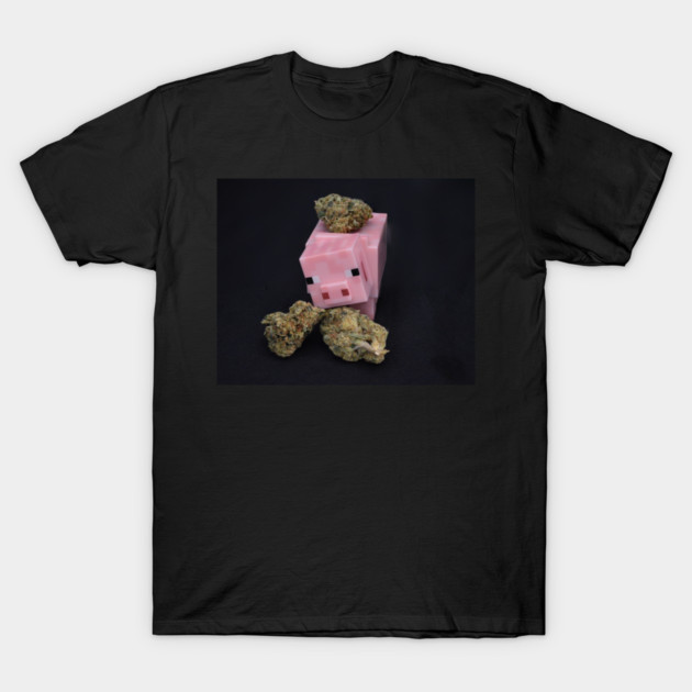 Lemon Vuitton Piggie - Weed Design T-Shirt by MrGreenGenes420