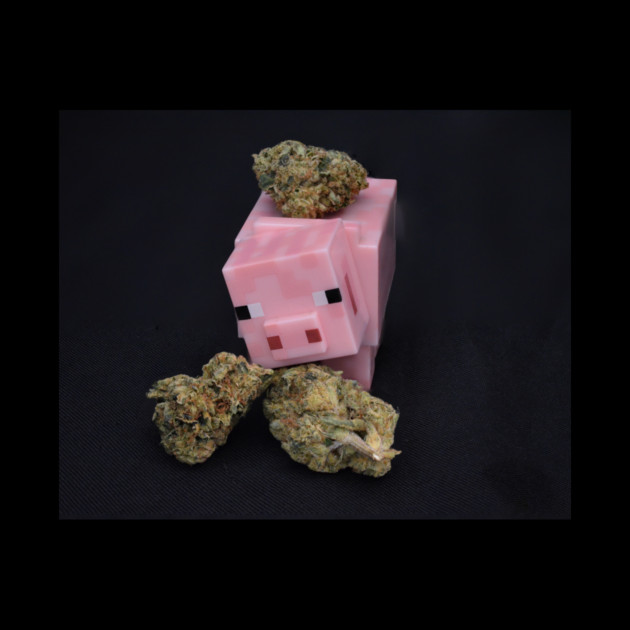 Lemon Vuitton Piggie - Weed Design by MrGreenGenes420