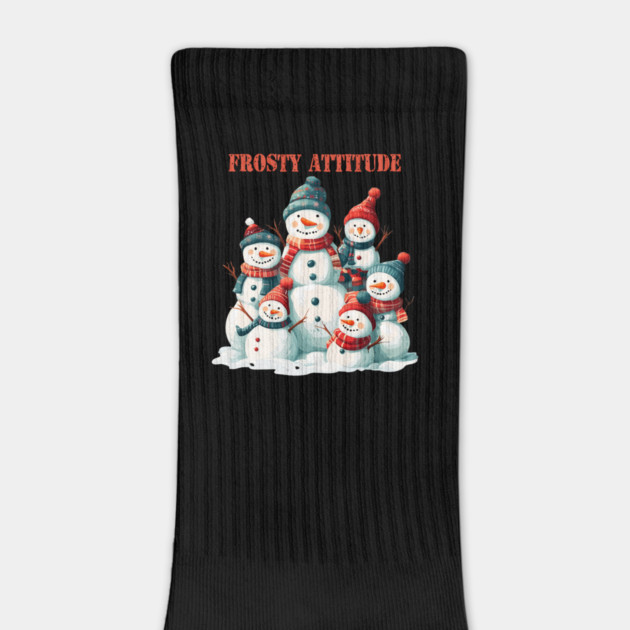 Frosty Attitude Snowman Family by Jo Palmer