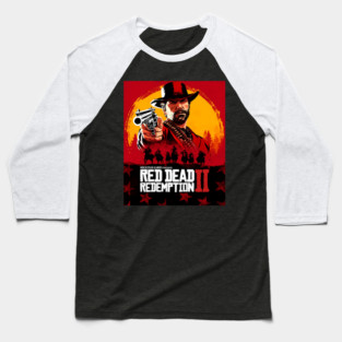 Red Dead Redemption II Rockstar Games Baseball T-Shirt