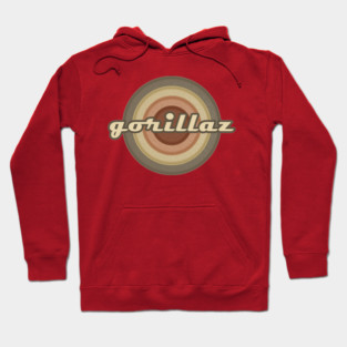 Gorillaz Circle Crayon Hoodie