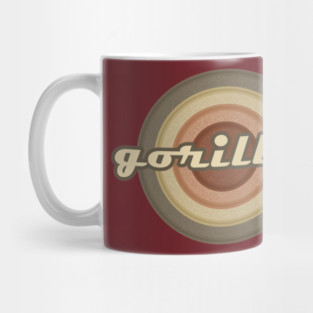 Gorillaz Circle Crayon Mug