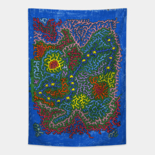 Constellation Scorpio Tapestry