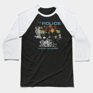 The Police Rock Music Band Ghost In The Machine Baseball T-Shirt
