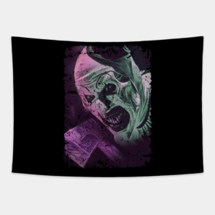 ART THE CLOWN - HALLOWEEN TERRIFIER Tapestry