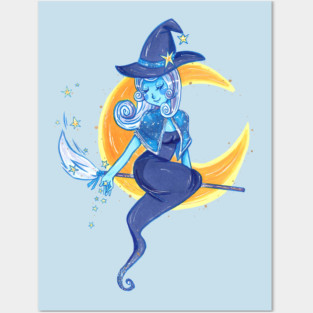 Moon Witch Posters and Art