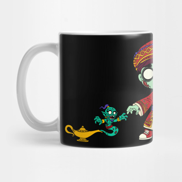 Zombie Aladdin & Zombie Genie by H. R. Sinclair