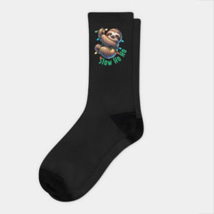 Sloth Christmas Socks