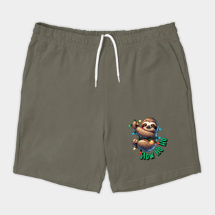 Sloth Christmas Shorts