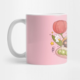 Bunny Cat Yummy Pancake Mug