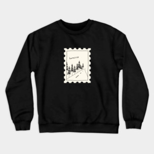 Postage Stamp Crewneck Sweatshirt