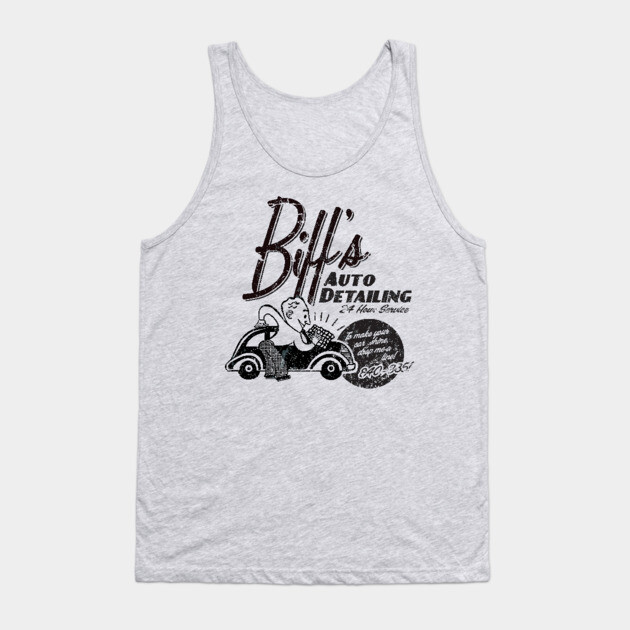 Biffs Auto Detailing Tank Top by MindsparkCreative