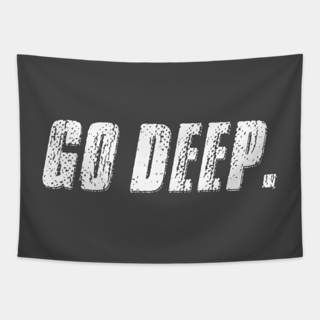 Go Deep. Tapestry by alblais