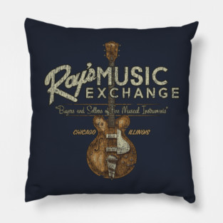 Ray's Music Exchange 1946 Pillow