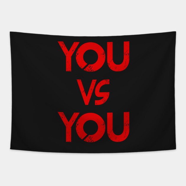 YOU vs YOU Tapestry by alblais