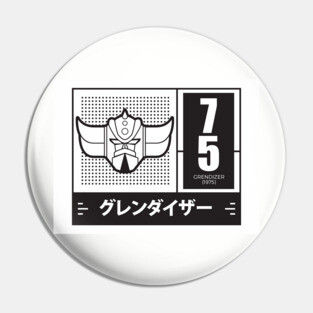 Retro anime robo Grendizer Pin