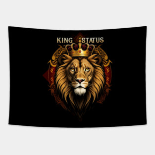 King Status Tapestry