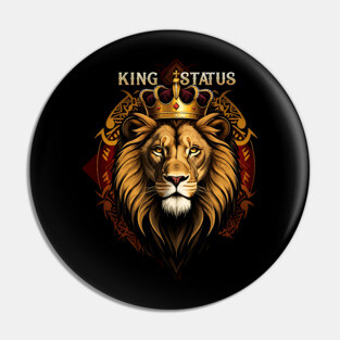 King Status Pin