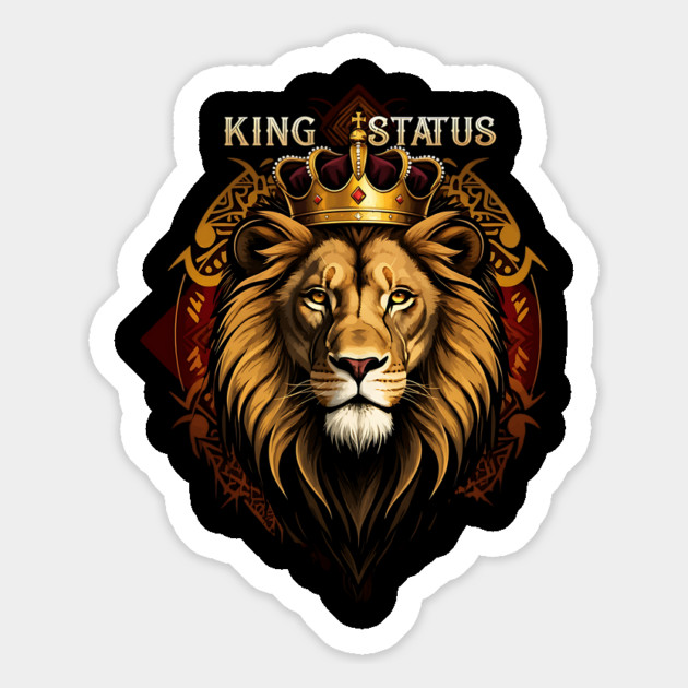 King Status Magnet by UrbanLifeApparel
