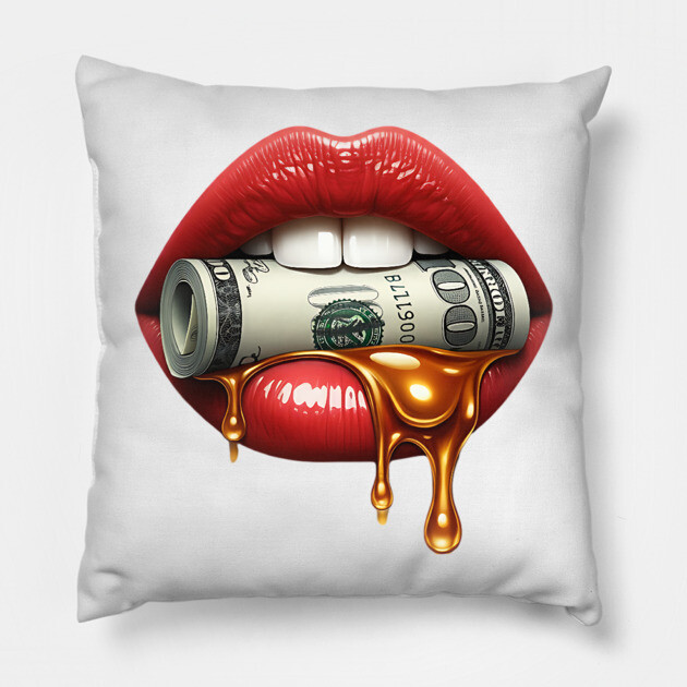 Money Drip, Get Money Pillow by UrbanLifeApparel