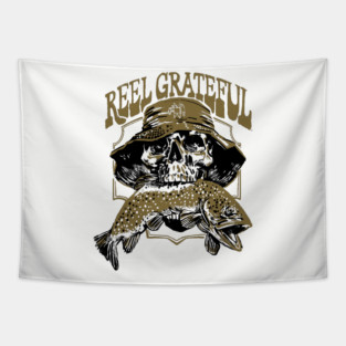 Reel Grateful Catch Tapestry